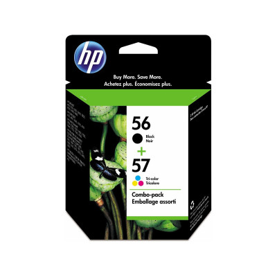 Originální inkoust HP SA342AE (56/57), černý/barevný, 520 + 500 stran, 2-pack