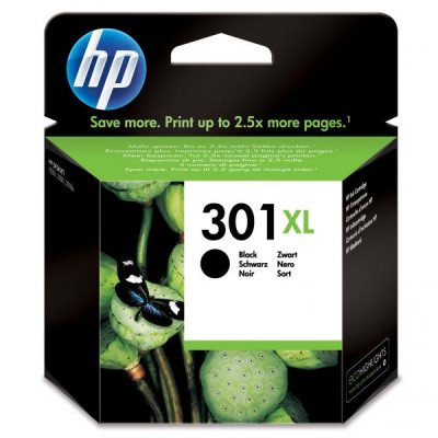 Originální inkoust HP CH563EE (301XL), černý, 8 ml