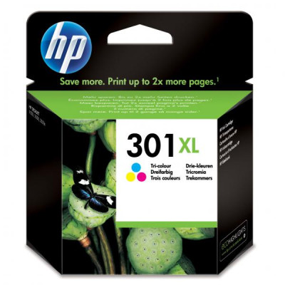 Originální inkoust HP CH564EE (301XL), barevný, 12 ml