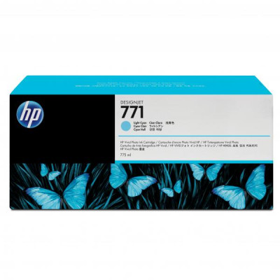 Originální inkoust HP CE042A (771), světle azurový, 775 ml