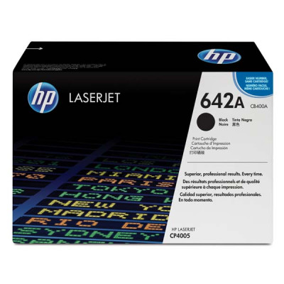 Originální toner HP CB400A (642A), černý, 7500 stran