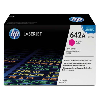 Originální toner HP CB403A (642A), purpurový, 7500 stran