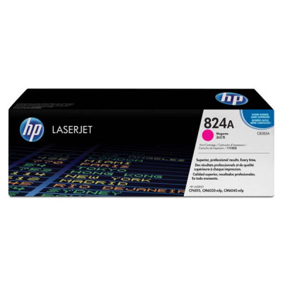 Originální toner HP CB383A (824A), purpurový, 21000 stran