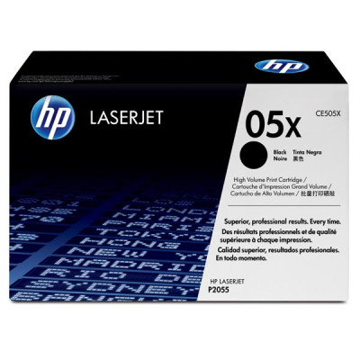 Originální toner HP CE505X (05X), černý, 6500 stran