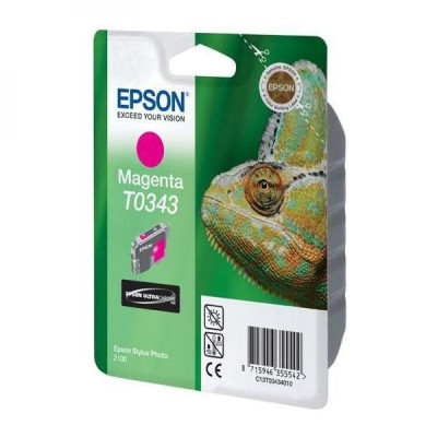 Originální inkoust Epson T0343 (C13T034340), purpurový, 440 stran (17 ml)