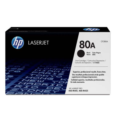 Originální toner HP CF280A (80A), černý, 2700 stran