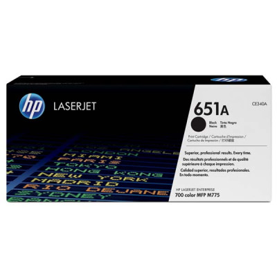 Originální toner HP CE340A (651A), černý, 13500 stran