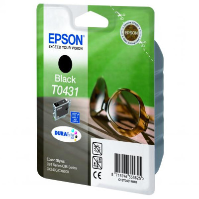 Originální inkoust Epson T0431 (C13T043140), černý, 1350 stran (29 ml)