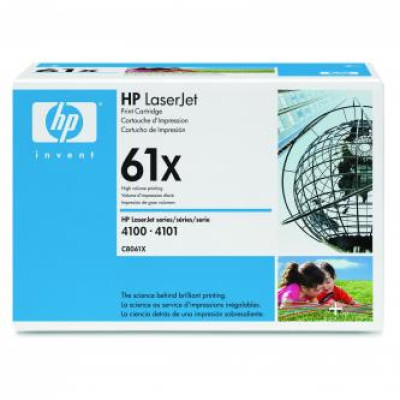 Originální toner HP C8061X (61X), černý, 10000 stran