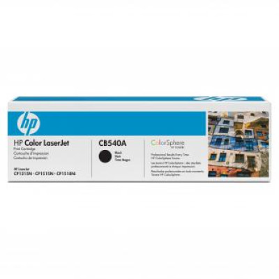 Originální toner HP CB540A (125A), černý, 2200 stran