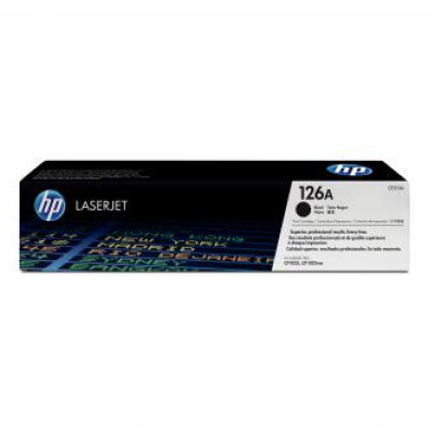 Originální toner HP CE310A (126A), černý, 1200 stran