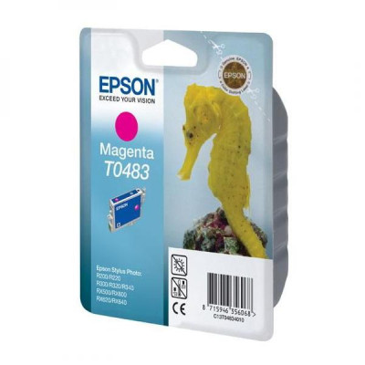 Originální inkoust Epson T0483 (C13T048340), purpurový, 430 stran (13 ml)