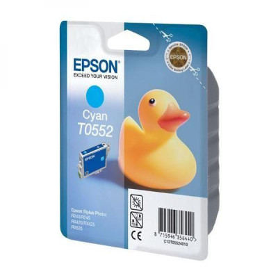 Originální inkoust Epson T0552 (C13T055240), azurový, 290 stran (8 ml)