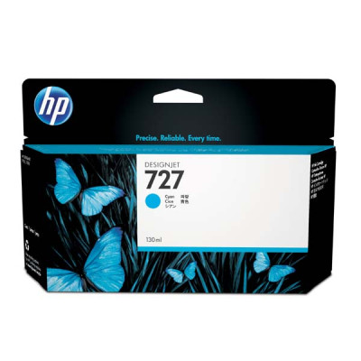 Originální inkoust HP B3P19A (727), azurový, 130 ml