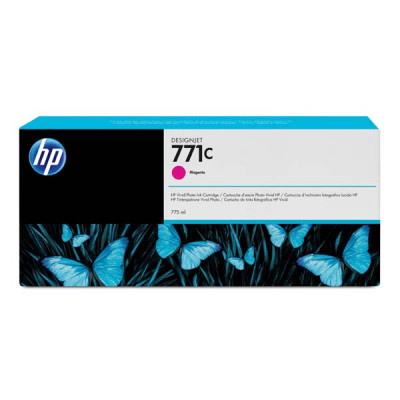 Originální inkoust HP B6Y09A (771C), purpurový, 775 ml