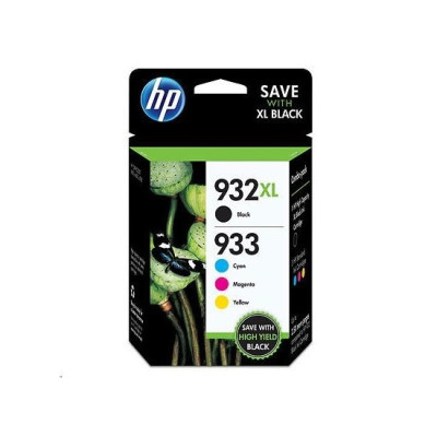 Originální inkoust HP C2P42AE (932XL/933XL), CMYK, 1000/825 stran, 4-pack