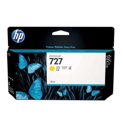 Originální inkoust HP B3P21A (727), žlutý, 130 ml