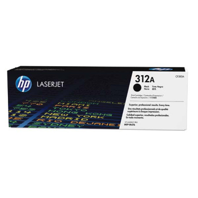 Originální toner HP CF380A (312A), černý, 2400 stran