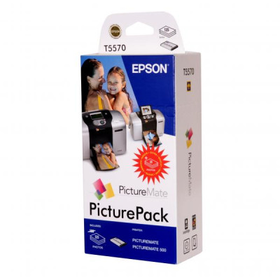 Originální inkoust Epson T5570 (C13T557040BD), CMYK/LC/LM, 50 ml, 6-pack