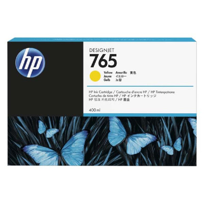 Originální inkoust HP F9J50A (765), žlutý, 400 ml