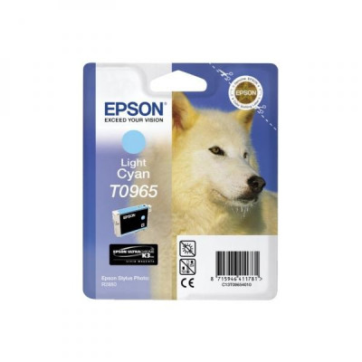 Originální inkoust Epson T0965 (C13T09654010), světle azurový, 13 ml