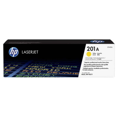 Originální toner HP CF402A (201A), žlutý, 1400 stran