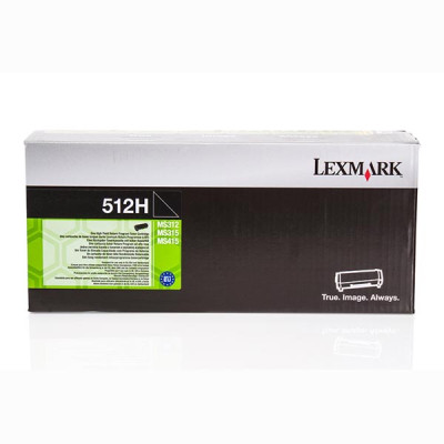 Originální toner Lexmark 51F2H00, černý, 5000 stran