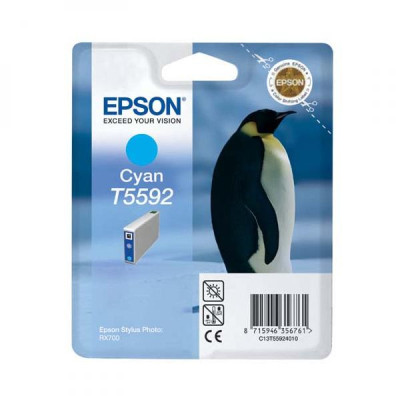 Originální inkoust Epson T5592 (C13T55924010), azurový, 13 ml