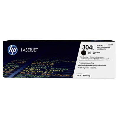 Originální toner HP CC530L (304L), černý, 1200 stran