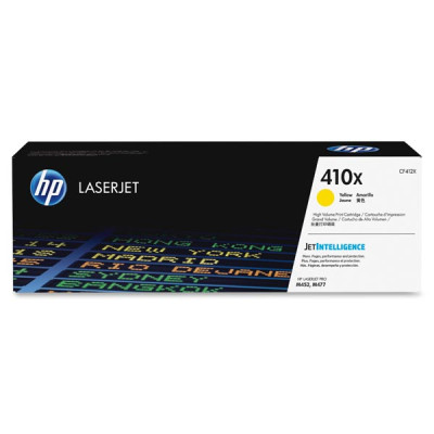 Originální toner HP CF412X (410X), žlutý, 5000 stran