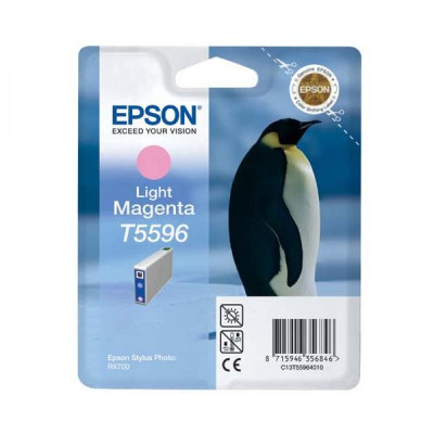 Originální inkoust Epson T5596 (C13T55964010), světle purpurový, 13 ml