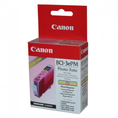 Originální inkoust Canon BCI-3ePM (4484A002), photo purpurový, 280 stran (13 ml)