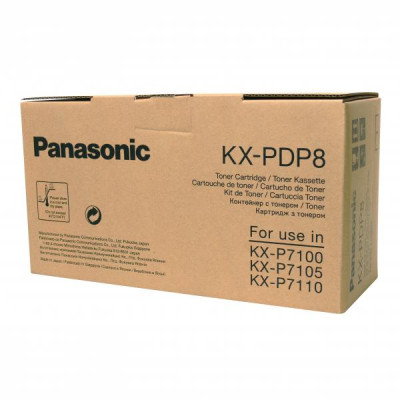 Originální toner Panasonic KX-PDP8, černý, 4000 stran