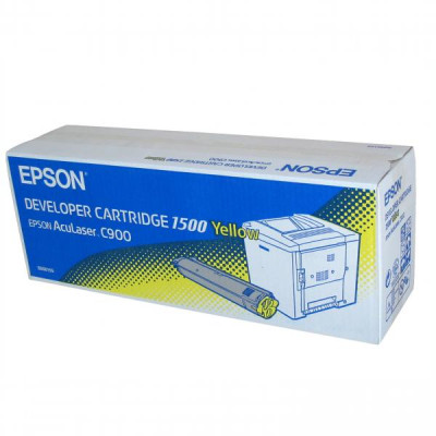 Originální toner Epson C13S050155, žlutý, 1500 stran