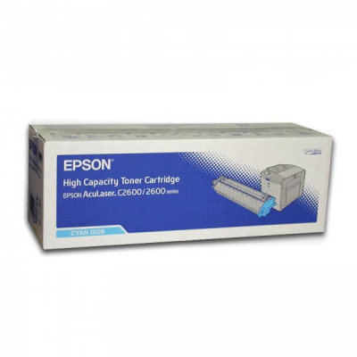 Originální toner Epson C13S050228, azurový, 5000 stran