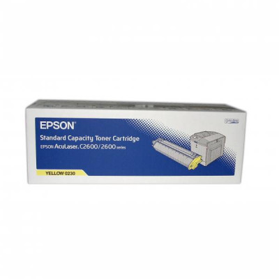 Originální toner Epson C13S050230, žlutý, 2000 stran