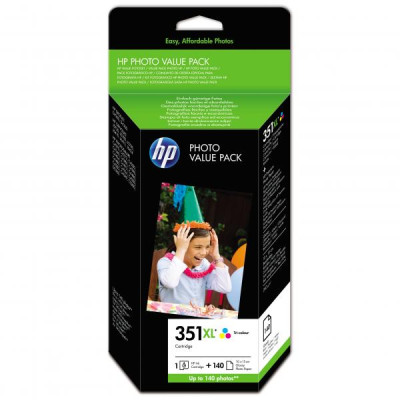 Originální inkoust HP Q8848EE (351XL), CMY, 3-pack