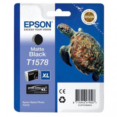 Originální inkoust Epson T1578 (C13T15784010), matně černý, 25,9 ml