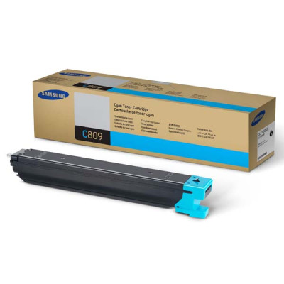 Originální toner Samsung CLT-C809S (SS567A), azurový, 15000 stran