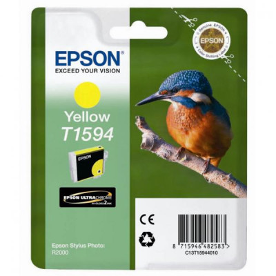 Originální inkoust Epson T1594 (C13T15944010), žlutý, 17 ml