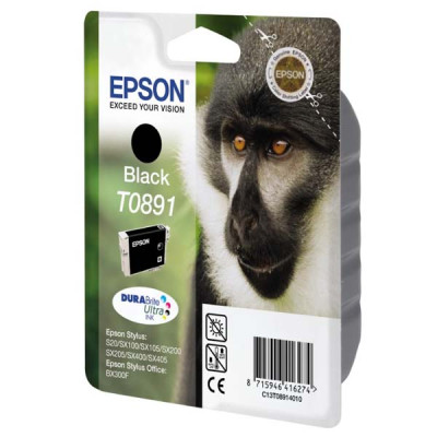 Originální inkoust Epson T0891 (C13T08914011), černý, 5,8 ml