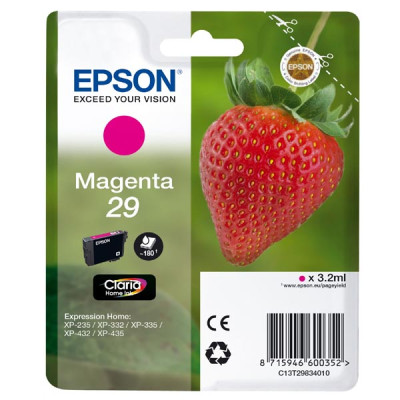 Originální inkoust Epson T2983 (C13T29834012, 29), purpurový, 3,2 ml