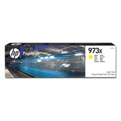 Originální inkoust HP F6T83AE (973X), žlutý, 7000 stran (82 ml)