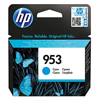 Originální inkoust HP F6U12AE (953), azurový, 700 stran (10 ml)