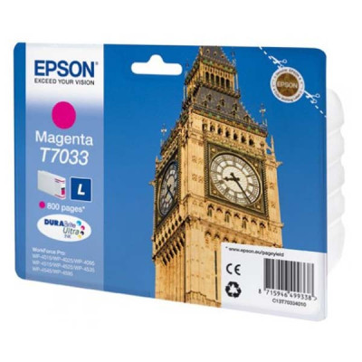 Originální inkoust Epson T7033 (C13T70334010), purpurový, 800 stran