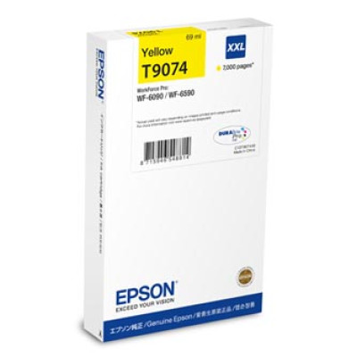 Originální inkoust Epson T9074XXL (C13T907440), žlutý, 69 ml