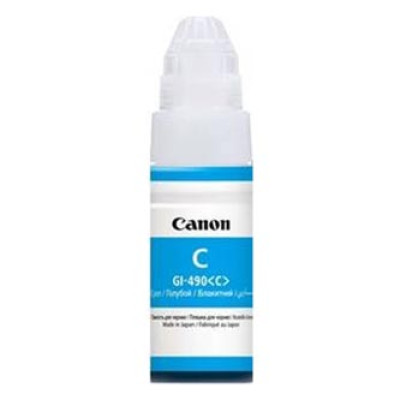 Originální inkoust Canon GI-490C (0664C001), azurový, 7000 stran (70 ml)