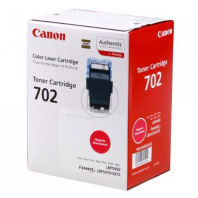 Originální toner Canon CRG-702M (9643A004), purpurový, 10000 stran